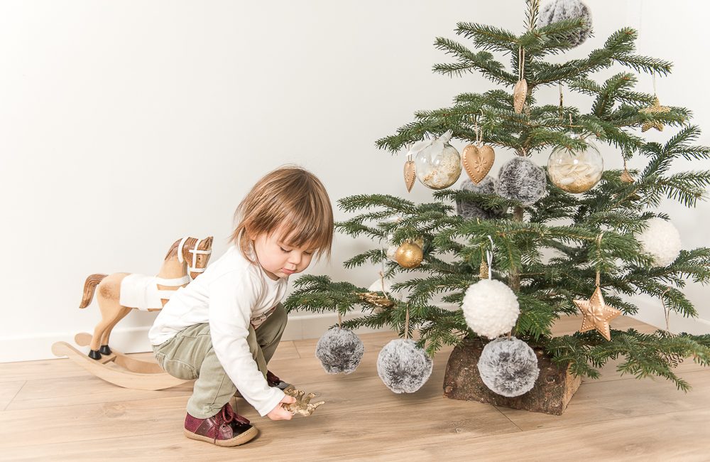 Photographe de séance photo de Noël à Toulouse