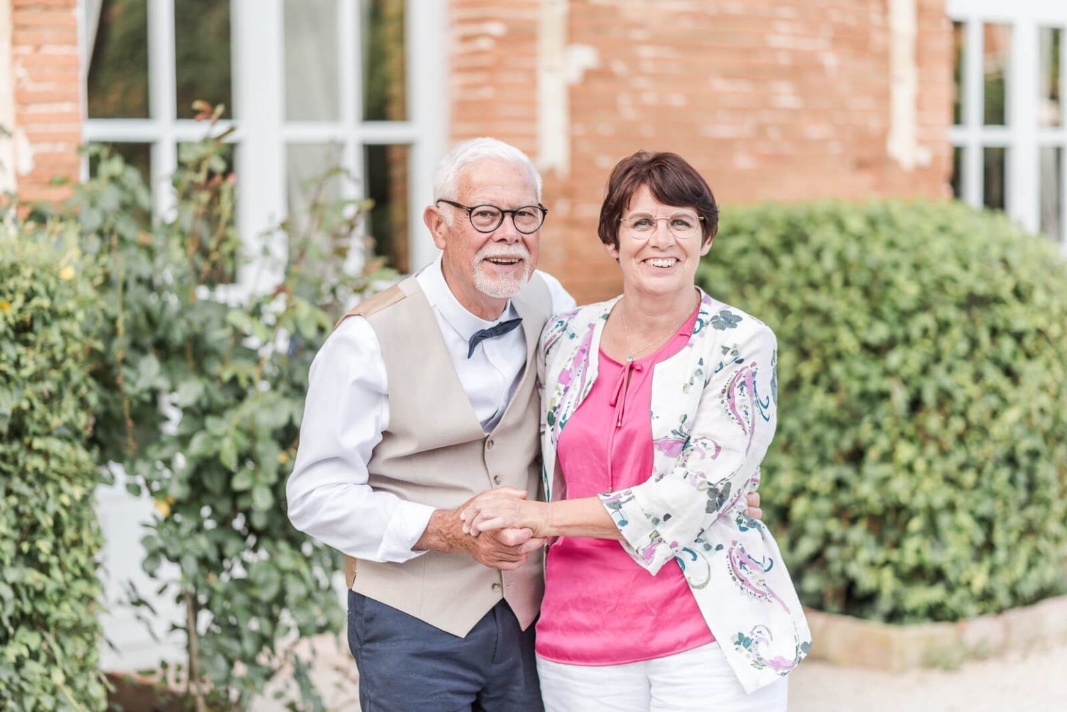 Photographe de mariage au Domaine de Rochemontès - les parents des mariés