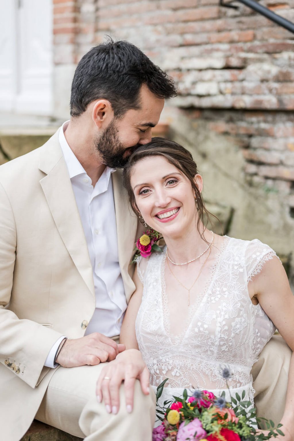 Photographe de mariage à Toulouse au Château des Varennes