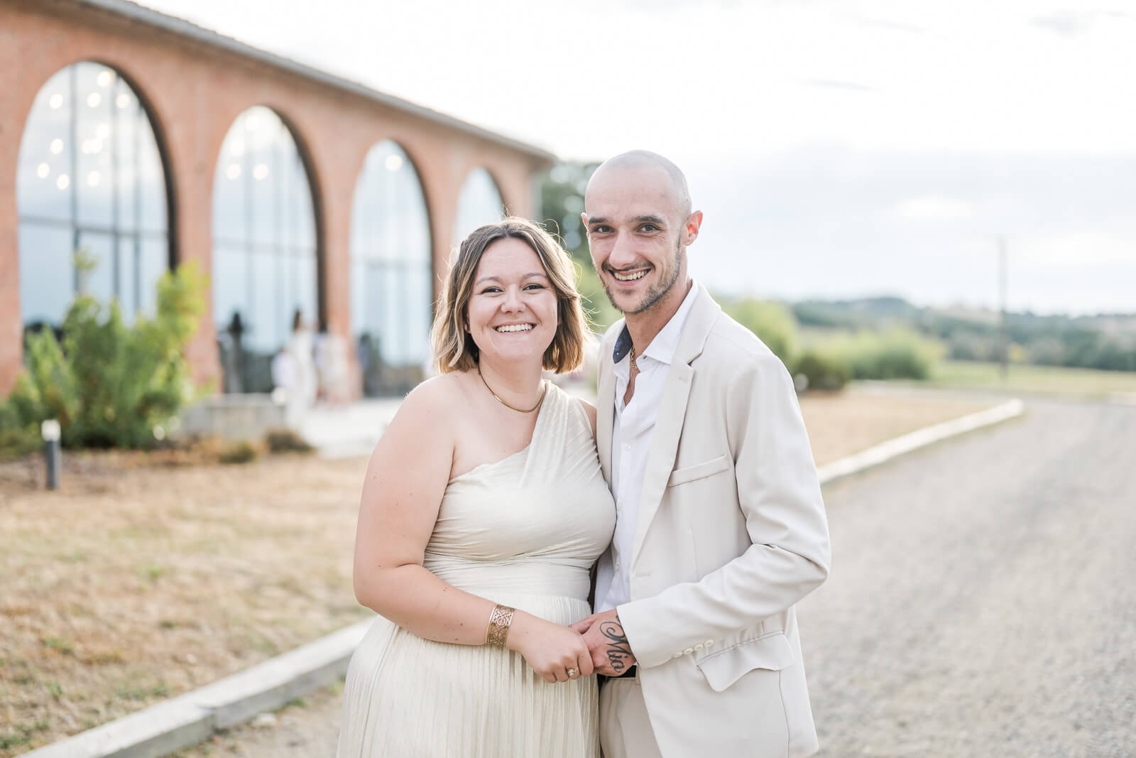 Photographie de mariage naturelle et lumineuse à Toulouse Auzeville