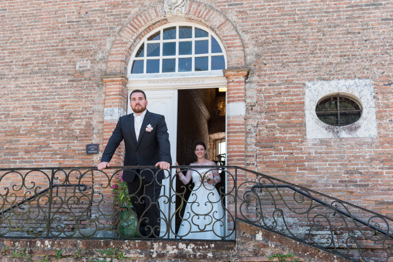 Mariage au château des Varennes près de Toulouse, la découverte des mariés