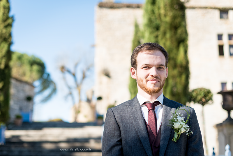 En attendant l'arrivée de la mariée - mariage geek au Château de Cas Tarn-et-Garonne