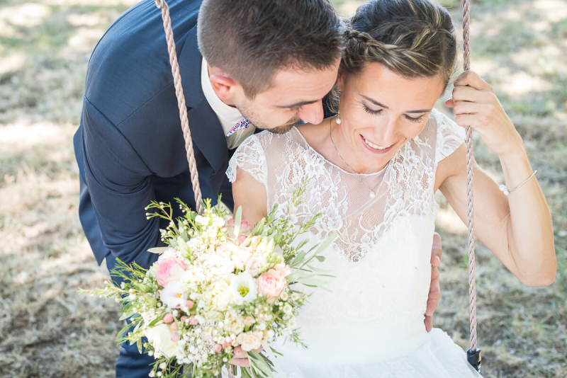 Photographe de mariage champêtre et convivial dans le Tarn à La Guiraude, Christelle Lacour Photographe
