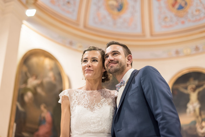 Cérémonie religieuse à l'église de Briatexte, mariage dans le Tarn, Christelle Lacour Photographe