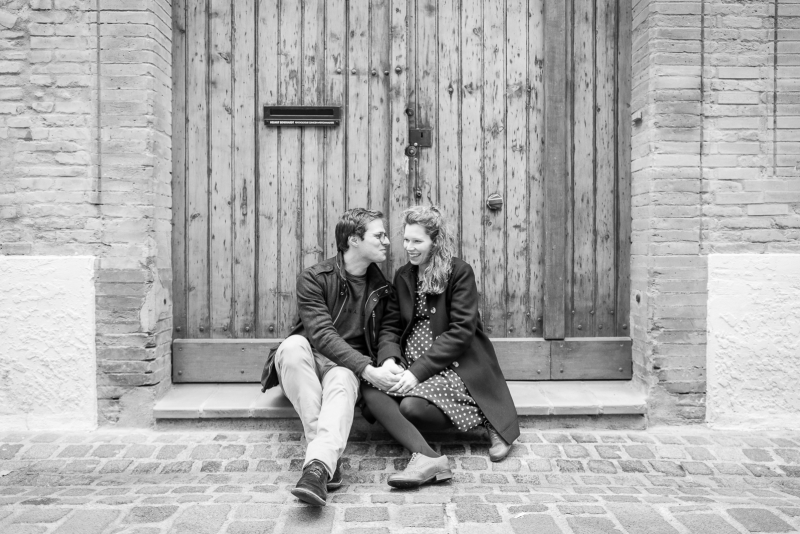 Séance photo de grossesse au centre-ville de Toulouse